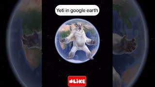 Yeti in google earth || Bigfoot in google earth