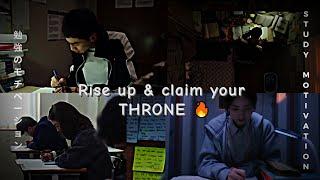 rise up & claim your THRONE  || Study Motivation from Kdrama #motivation #studymotivation