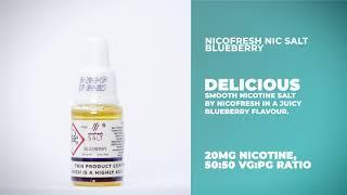 Blueberry - Nicofresh Nic Salt - Kix Vaping Liquids