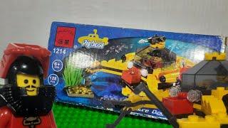 Обзор на набор Enlighten Brick Pigboat 1214 Treasure Digging Submarine.