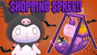 Halloween Pirate Ship + SeeSaw | Roblox My Hello Kitty Cafe Shopping Spree | Riivv3r