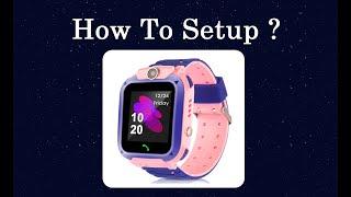 SeTracker smart watch- Setup Video