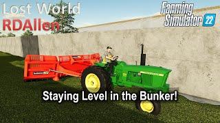 Staying Level in the Bunker | E53 Lost World | Farming Simulator 22