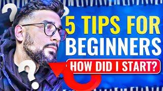 How Did I Start Producing Music? + 5 TIPS For Beginners!