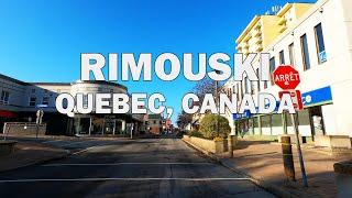 Rimouski, Quebec, Canada - Driving Tour 4K