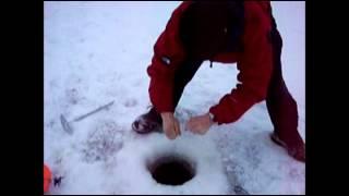 Interesting Catch while Ice Fishing in Timmins December 2006