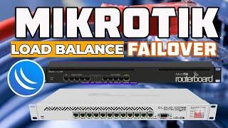 LOAD BALANCE FAILOVER NO MIKROTIK DOIS LINKS DE INTERNET LINK PRINCIPAL LINK SECUNDÁRIO