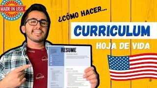 Cómo hacer una Hoja de Vida en los Estados Unidos (Plus: Cover Letter y Tips para presentarla) 