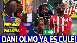 NICO NO VA con el ATHLETIC | OLMO PRESENTADO ¿ENTUSIASMO? | JULIAN CASI FUERA y ¿LENGLET?