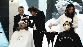 TEHRAN 2023, HAIR PERM - Bianca Lux Russia & Simin Ftrferi Center Iran