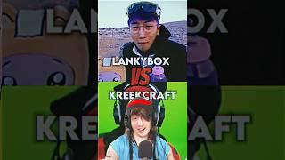 KREEKCRAFT VS LANKYBOX ️ #roblox #shorts | @BaconifiedYT