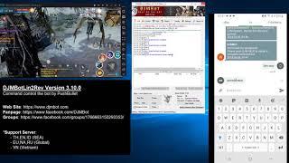 DJMBot Lineage2 Revolution V3.10.0 (Command Control Bot)