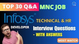 Top 30 Infosys Interview Questions and Answers for MNC Job 2024