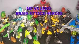 Me vs Lego: Hero Factory Brain Attack Heroes.