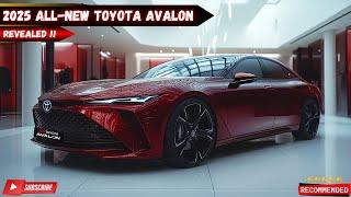 The All-New 2025 Toyota Avalon: Redefining the Future of Luxury Sedans