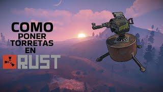  COMO PONER TORRETAS en RUST 