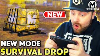 Dominating The New Survival Drop Mode! - Metro Royale PUBG MOBILE