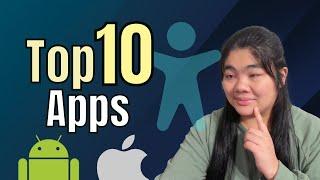 My Top 10 Accessibility Apps for people who are Blind & Low Vision (PLUS a little extra!)