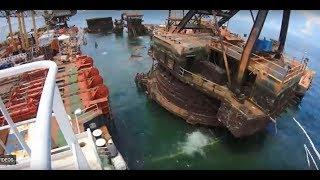 Resolve Salvage - Wreck removal DB1 in the Gulf of Mexico