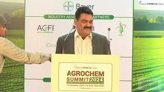 AgroChem Summit 2024: Mr. Murari Mohan Jha, Editor, Indian Chemical News