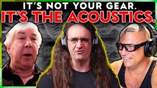 Your acoustics are TERRIBLE!   | Audio Evidence Roundtable