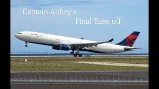 Captain Abbey's final flight
