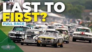 Epic little vs large fight | 2024 St Mary's Trophy Part 1 full race | Goodwood Revival