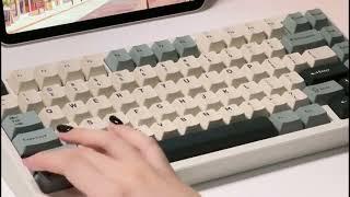 PMO WAVE75 Aluminum Pile Mechanical Keyboard#keyboard #desksetup #wave75