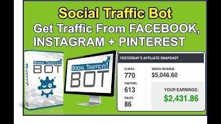 Social Traffic Bot  -   Get Free social media Traffic | Social Media Marketing tools