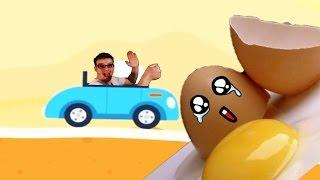 Папа геймбой игарет в машинки и яйца EGGS and CARS ГЛАВНОЕ НЕ РАЗБИТЬ ЯЙЦО