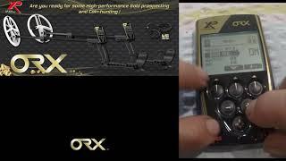 XP ORX remote control walk through and explanation Coin Functions and Tones.