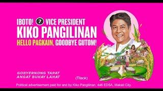 PANGILINAN, KIKO (LP) Paid TV Ad 2022 30s (Version 2)