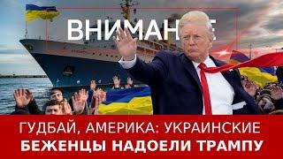 Гудбай, Америка: украинские беженцы надоели Трампу