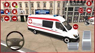 Direksiyonlu ambulans oyunu 10 | American Ambulnce Simulator - Ambulans oyunları 4K Android Gameplay