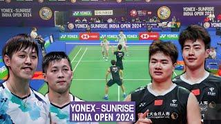 LIANG WEI KENG/WSNG CHANG V/S LEE JHE-HUEI/YANG PO-HSUAN YONEX-SUNRISE INDIA OPEN 2024