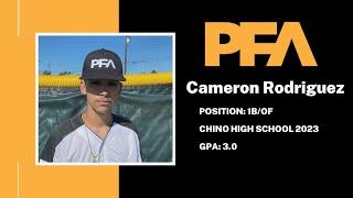 1B/OF Cameron Rodriguez 2023 - September Showcase (2021)