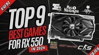 Smoothest HD Games for the AMD RX 550 in 2024