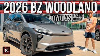 The 2026 Toyota bZ Woodland Is A Stylish Wagon-Like SUV With Subaru Outback Vibes