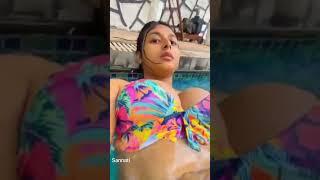 Hot Indian Girl showing full attitude in swimming pool