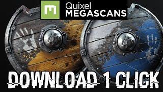 DOWNLOAD ALL QUIXEL MEGASCANS in a SINGLE CLICK!