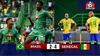 Brazil vs Senegal 2-4 - All Gоals & Extеndеd Hіghlіghts - 2023 sadio mane goal| #brazil #senegal