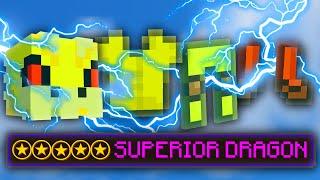 Unlocking SUPERIOR DRAGON'S FINAL FORM! (Hypixel SkyBlock)