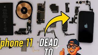 iPhone 11 Restoration from Dead to Brand New | Full LCD & Housing Replacement by FixoraOne