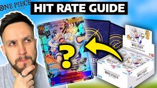 The One Piece Card Game Hit Rate Guide!