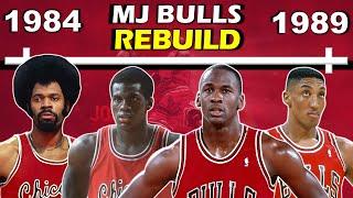 Timeline of MICHAEL JORDAN and the CHICAGO BULLS' REBUILD | Rise of the Bulls | Air Jordan