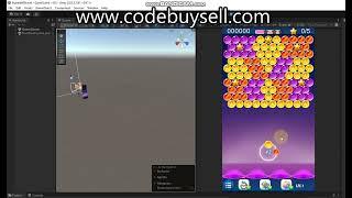 Bubble Shooter Rainbow Legend 600 Levels- Unity Source Code | Reskin Project | Hire Game Developers