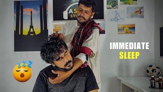 ASMR: Head and Back Massage by USTAAD MUNIR | INSTANT SLEEP 