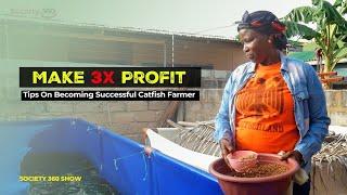 Teacher Explains Profitability Of Catfish Farming; Harvest In Six Months; Backyard Farming