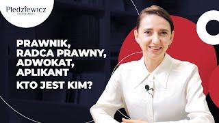 Prawnik, radca prawny, adwokat, aplikant – kto jest kim?