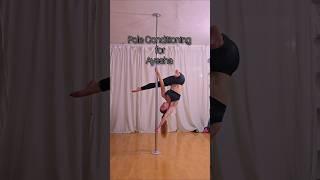 catch conditioning exercises to prepare your body to #ayesha #poledance #polesport #trainsmarter